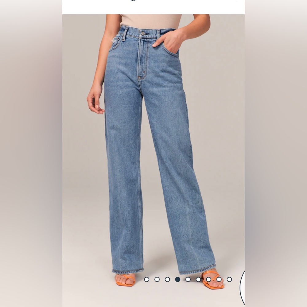 Abercrombie 90s relaxed high rise jeans